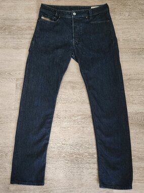 Diesel Industry Heeven Stretch Denim Jeans Men's W31 L32 Button Fly Wash 0R8JC